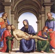 Pietro Perugino pieta oil painting artist